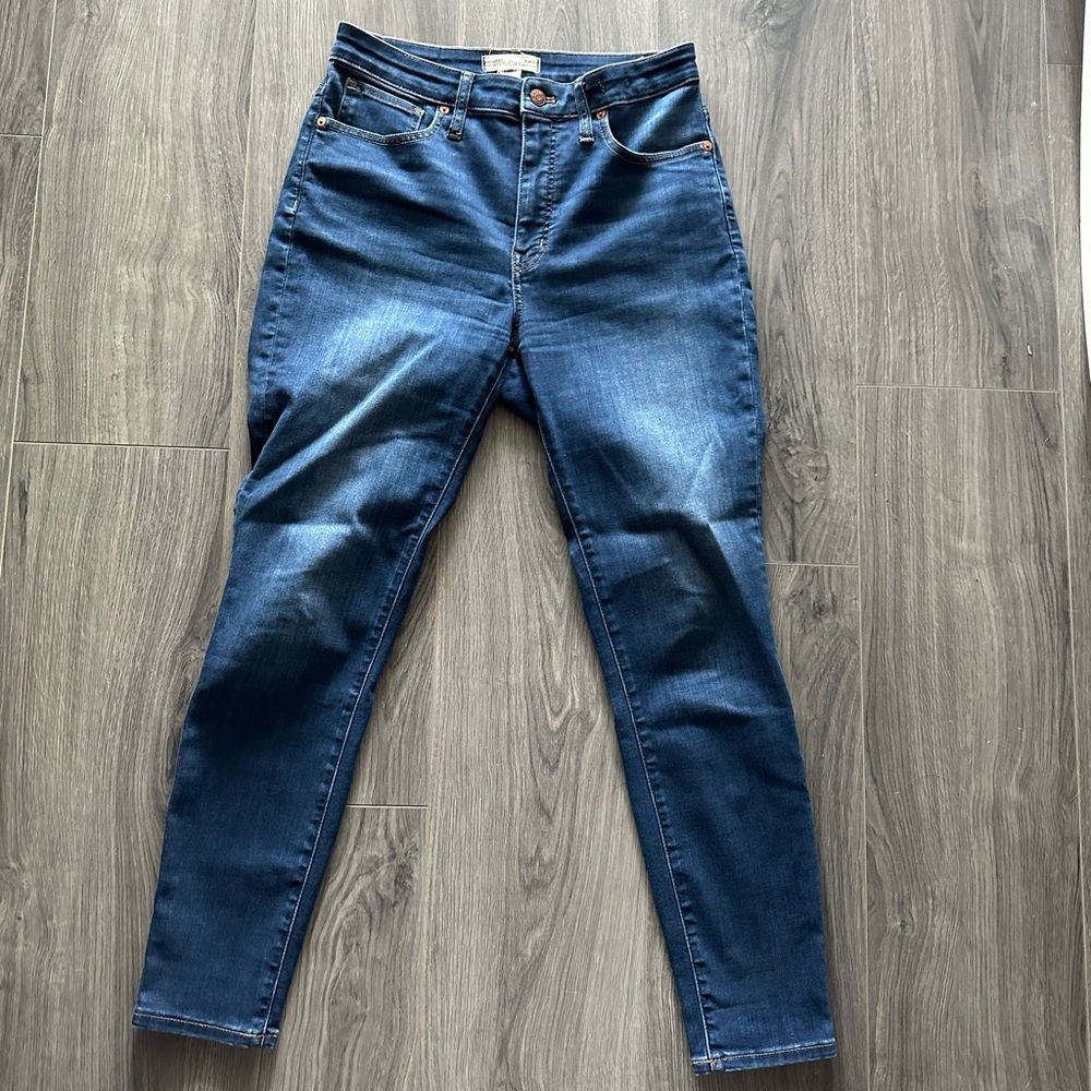 Madewell curvy high rise skinny jegging soft leg size 28 - Picture 7 of 8